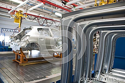 Automotive industry manufacture Stock Photo