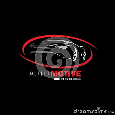 Automotive logo design Vector Illustration