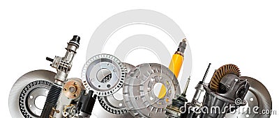 Automotive parts Stock Photo