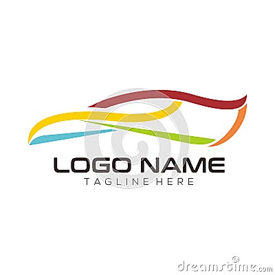 Automotive and repair logo design and icon Vector Illustration