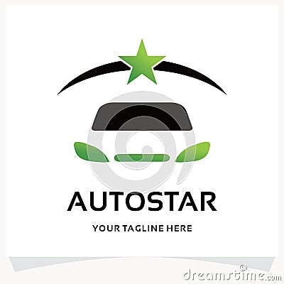 Automotive Star Logo Design Template Inspiration Vector Illustration