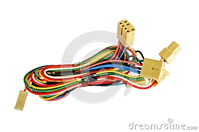 Automotive wiring Stock Photo