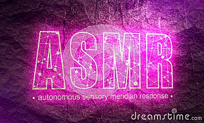 Autonomous Sensory Meridian Response Stock Photo