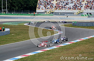 Autoraces on TT Circuit in Assen Editorial Stock Photo