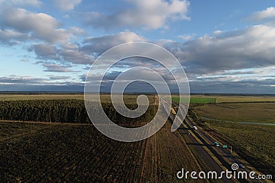 AutovÃ­a forestal Stock Photo