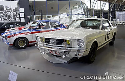 Autoworld Museum, Brussels, Belgium, 10 july 2016. Editorial Stock Photo