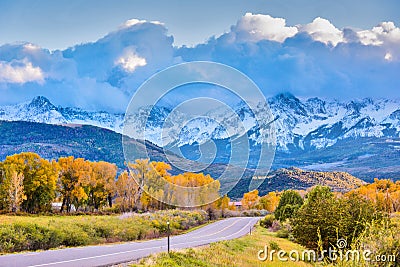 Autumn in Colorado Stock Photo