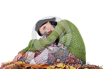 Autumn depression Stock Photo