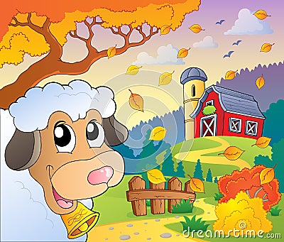 Autumn farm theme 6 Vector Illustration