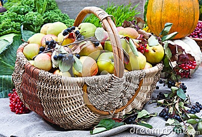 Autumn harvest festival Stock Photo