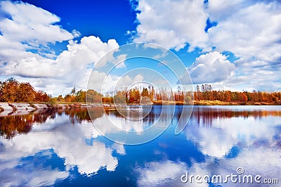 Autumn landscape Stock Photo