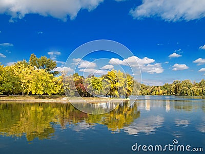 Autumn landscape Stock Photo