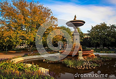 Autumn in Lund, Sweden Stock Photo