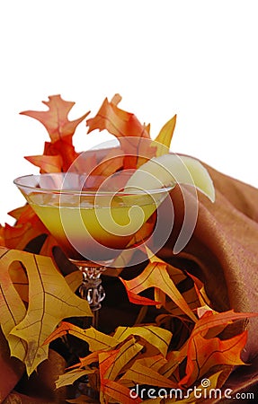 Autumn martini Stock Photo