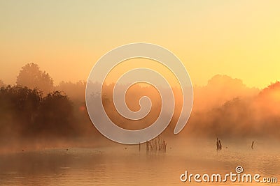 Autumn morning Stock Photo