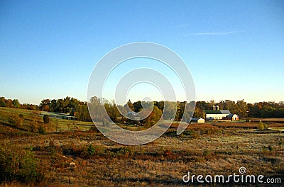 Autumn in Ohio Stock Photo