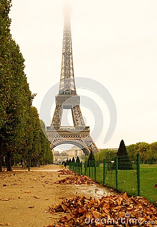 Autumn in Paris Stock Photo