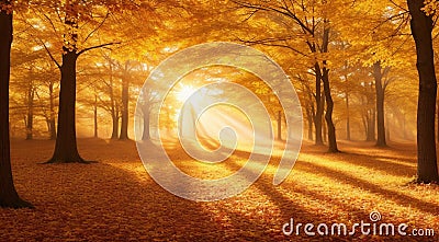 autumn in the park, fall colors in the park, autumn scene in the park, golden autumn seasone Stock Photo