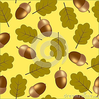 Autumn pattern Vector Illustration