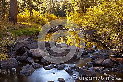 Autumn River Stock Photo