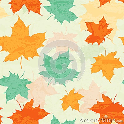 Autumn seamless pattern Vector Illustration