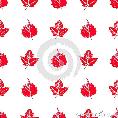 Ink messy drops leaves illustration. Print for cloth design, textile, fabric, wallpaper Vector Illustration