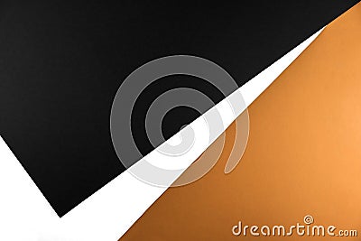 Autumn season geometric abstract background. Fall nude, black and white background. Thanksgiving day, seasonal concept Stock Photo