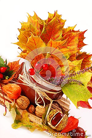 Autumn still life Stock Photo