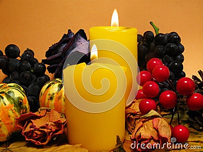 Autumn still life Stock Photo