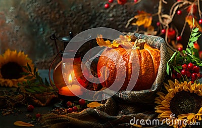 Autumn still life Stock Photo