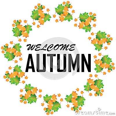 autumn ,summer vector image Stock Photo