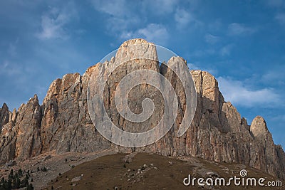 Autumn trip to the mountain Big Thach. Stock Photo