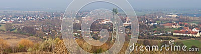 Autumn view of a suburb of Berlin. Stock Photo