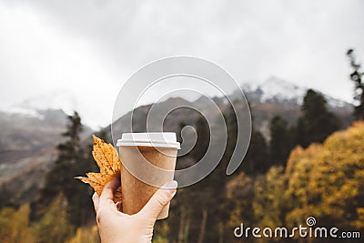 Autumnal travel concept Stock Photo