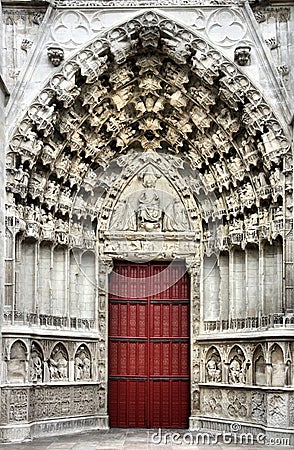 Auxerre Stock Photo