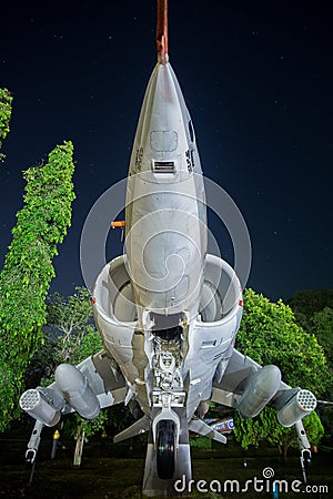 Av-8s sea harrier royal thai navy Editorial Stock Photo