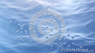 avacopan molecular structure, 3d model molecule, complement inhibitors, structural chemical formula view from a microscope Stock Photo