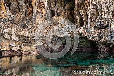 Avaiki Cave Stock Photo