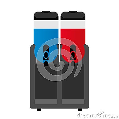 Slush Machine Vector Illustration