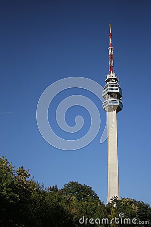 Avala Tower Stock Photo