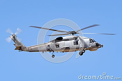 Royal Australian Navy RAN Sikorsky S-70B-2 Seahawk anti submarine warfare helicopter N24-010. Editorial Stock Photo