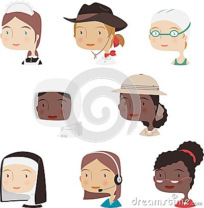 Avatar occupation 3 Stock Photo