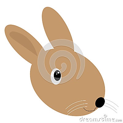 Avatar of rabbit Vector Illustration