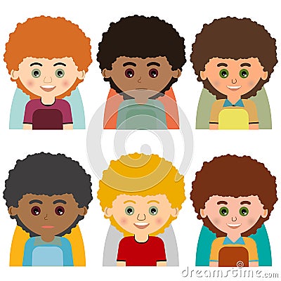 Avatars Vector Illustration