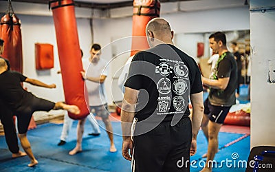 Avi Nardia Kapap Krav Maga Street Self Defence Seminar Belgrade Editorial Stock Photo