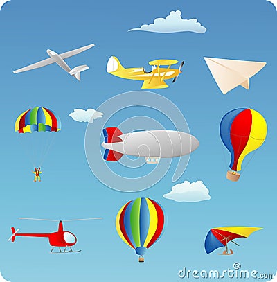 Aviation Vector Illustration