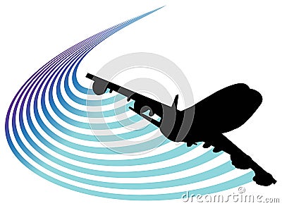 Aviation logo Vector Illustration