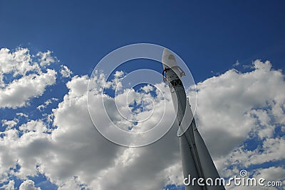 Aerotechnics at ENEA in Moscow. Stock Photo
