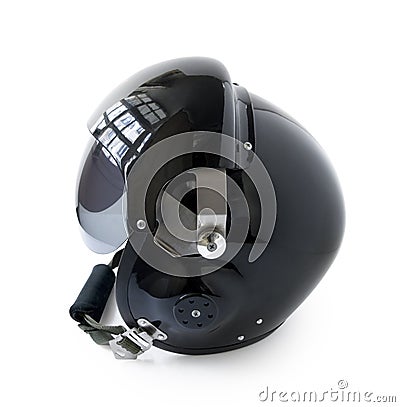 Aviator Helmet Stock Photo