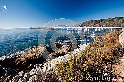 Avila Beach - California Coast Stock Photo